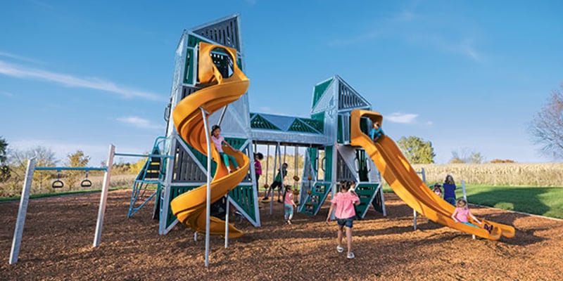 Go Sky-High With Playground Towers
